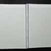 caderno - miolo quadriculado sombreado